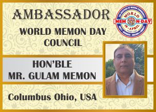 GULAM MEMON - Columbus Ohio - USA